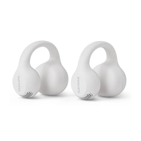 Philips 2000 series TAQ2000WT Headset True Wireless Stereo (TWS) Oorklem, Open-ear Oproepen/muziek Bluetooth Wit (TAQ2000WT/00)
