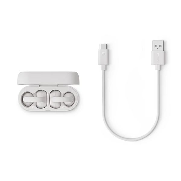 Philips 2000 series TAQ2000WT Headset True Wireless Stereo (TWS) Oorklem, Open-ear Oproepen/muziek Bluetooth Wit (TAQ2000WT/00)