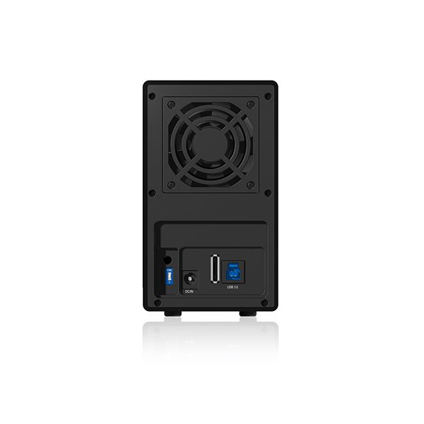 ICY BOX IB-RD3620SU3 disk array 0 TB Desktop Zwart (IB-RD3620SU3)