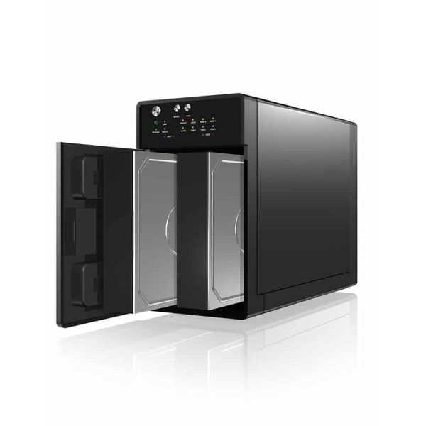 ICY BOX IB-RD3620SU3 disk array 0 TB Desktop Zwart (IB-RD3620SU3)