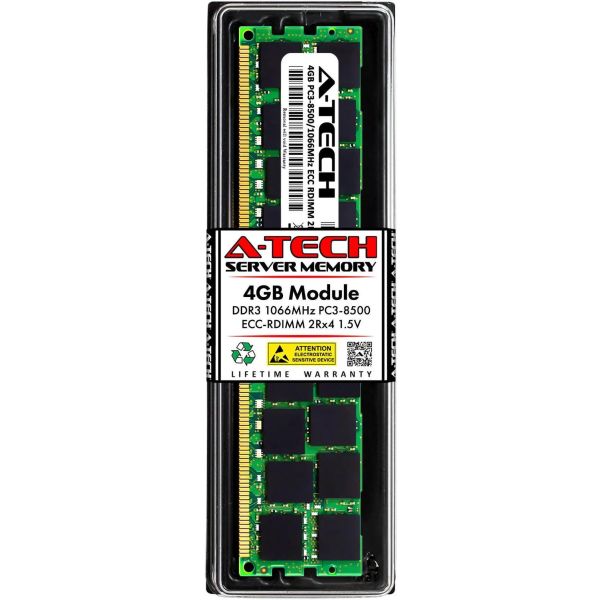 Samsung M393B5170FHD-CF8 4 GB Memory Module - 2Rx4 - DDR3 SDRAM - 1066 MHz - 240-pin - 1.5 Volts - RDIMM (M393B5170FHD-CF8)