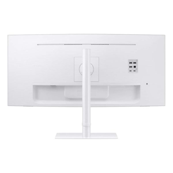 Samsung S34C654TAN - ViewFinity 34 S6 UWQHD LED-LCD Curved Monitor (HDMI, MonitorPort, USB) - White (S34C654TAN)