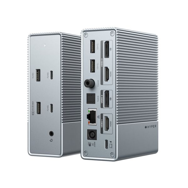 Targus HyperDrive GEN2 - Docking station - USB-C - 2 x HDMI, 2 x DP (HDG215-EUZ)