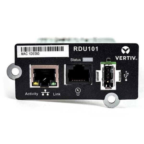Vertiv IntelliSlot RDU101 Intern Ethernet 100 Mbit/s (RDU101)