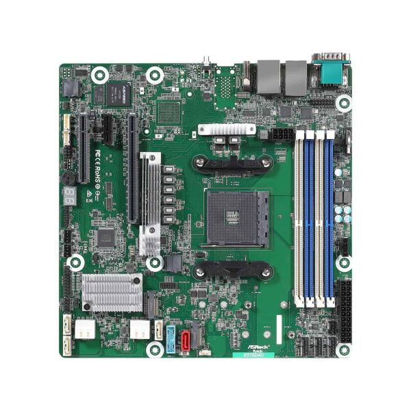ASRock Mainboard W880D4U Micro-ATX Sockel LGA 1851 Single - Mainboard - Intel Sockel 1851 (Core Ultra 100&200) (W880D4U) (W880D4U)