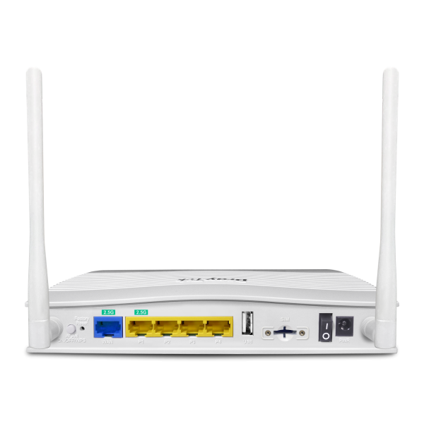 DrayTek Vigor 2136Fax  WLAN-AX HomeRouter retail (V2136FAX-DE-AT-CH)