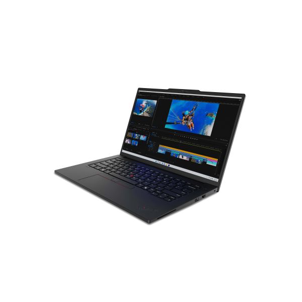 Lenovo ThinkPad P14s Gen 5 (Intel) Intel Core Ultra 7 165H Laptop 36,8 cm (14.5") WQXGA 64 GB DDR5-SDRAM 1 TB SSD NVIDIA RTX 500 Ada Wi-Fi 6E (802.11ax) Windows 11 Pro Duits Zwart (21G2000JGE)