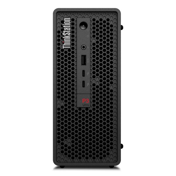 Lenovo ThinkStation P3 Ultra SFF Intel® Core™ i5 i5-14600 32 GB DDR5-SDRAM 1 TB SSD NVIDIA RTX A400 Windows 11 Pro Mini Tower Workstation Zwart (30HA00BFGE)