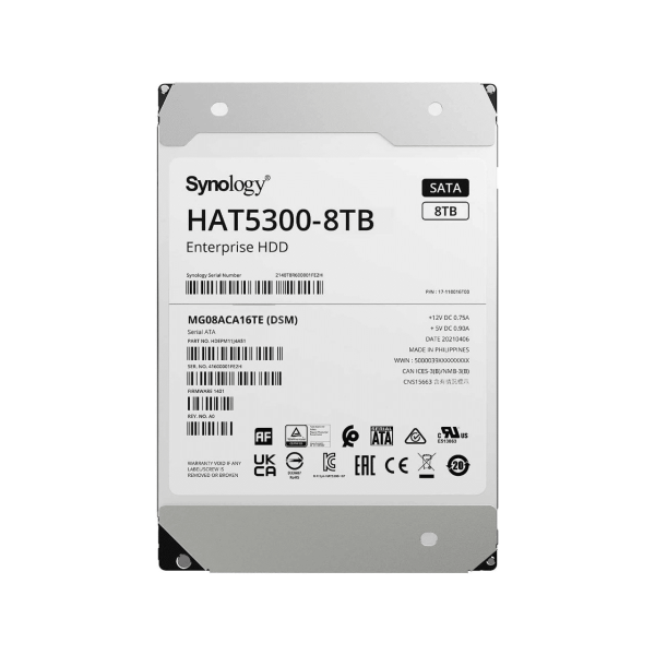Synology HAT5300 8TB Enterprise (HAT5300-8T)