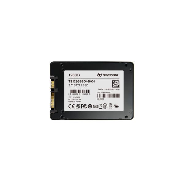 Transcend SSD460K 128GB 2.5" SATA (TS128GSSD460K-VS1)