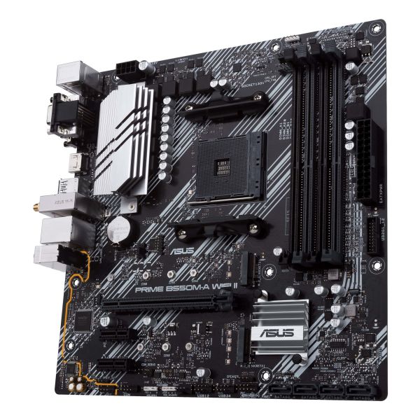 ASUS PRIME B550M-A WIFI II AMD B550 Socket AM4 micro ATX (PRIME B550M-A WIFI II) ASUS PRIME B550M-A WIFI II AMD B550 Socket AM4 micro ATX (PRIME B550M-A WIFI II)