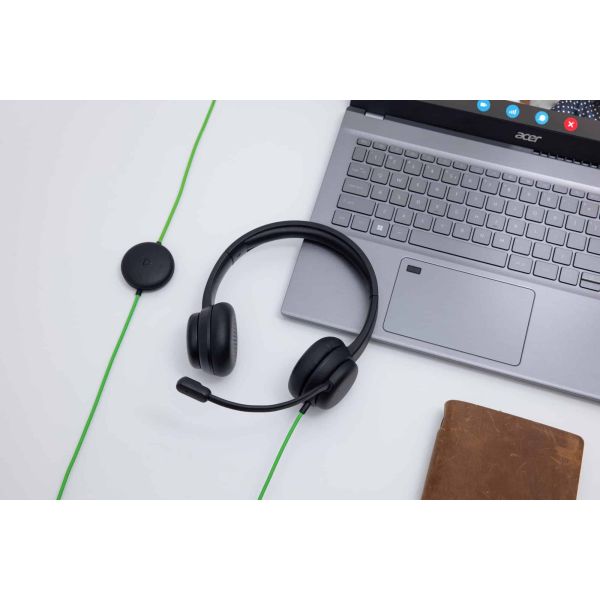 Acer GP.HDS11.01N hoofdtelefoon/headset Bedraad Hoofdband Oproepen/muziek Zwart (GP.HDS11.01N) Acer GP.HDS11.01N hoofdtelefoon/headset Bedraad Hoofdband Oproepen/muziek Zwart (GP.HDS11.01N)