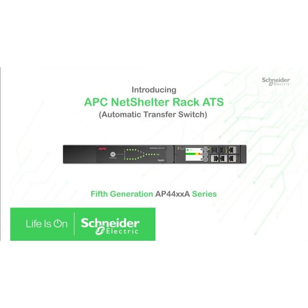 APC AP4453A automatische overdrachtsschakelaar (ATS) (AP4453A)