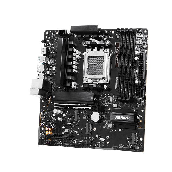 ASRock A620AM PRO-A AM5 4DDR5 HDMI M.2 mATX moederbord (A620AM PRO-A)