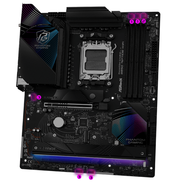 ASRock B850 Riptide WiFi Moederbord (B850 RIPTIDE WIFI)