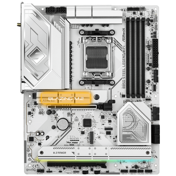 ASRock PßÂ?yta gßÂ?ß³wna Asrock B850 STEE (B850 STEEL LEGEND WIFI)