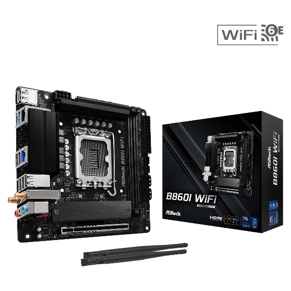 ASRock B860I WiFi Mini-ITX Moederbord (B860I WIFI)