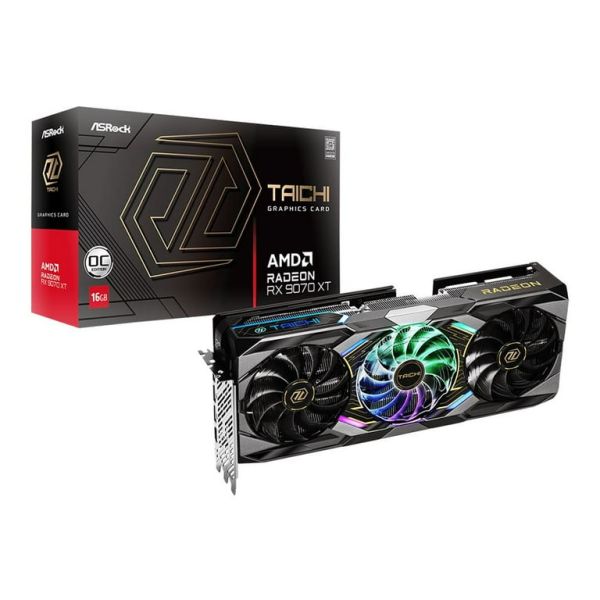 ASRock Radeon RX 9070 XT Taichi 16GB (RX9070XT SL 16G)