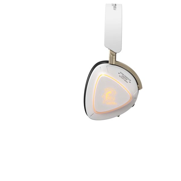 ASUS ROG Delta II-KJP Headset Bedraad en draadloos Hoofdband Gamen Bluetooth Zwart, Wit (90YH04C0-BHUA10)