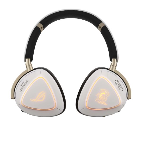 ASUS ROG Delta II-KJP Headset Bedraad en draadloos Hoofdband Gamen Bluetooth Zwart, Wit (90YH04C0-BHUA10)