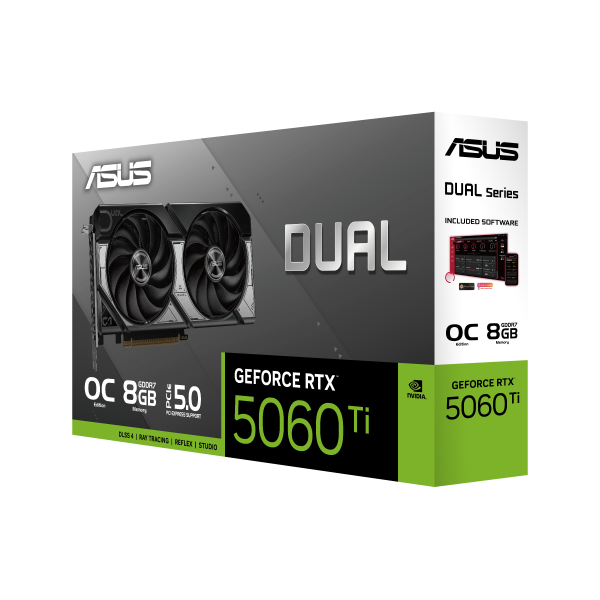 ASUS GeForce RTX 5060 Ti Dual OC (DUAL-RTX5060TI-O8G)