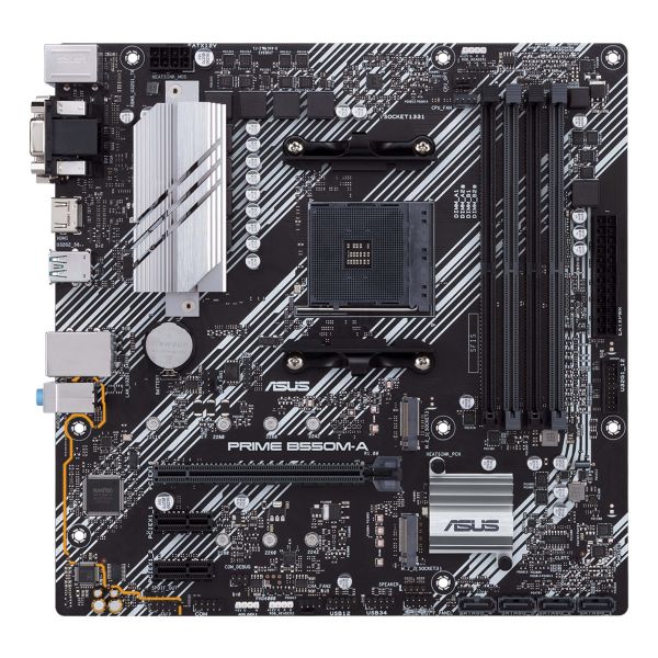 ASUS PRIME B550M-A AMD B550 Socket AM4 micro ATX (PRIME B550M-A)