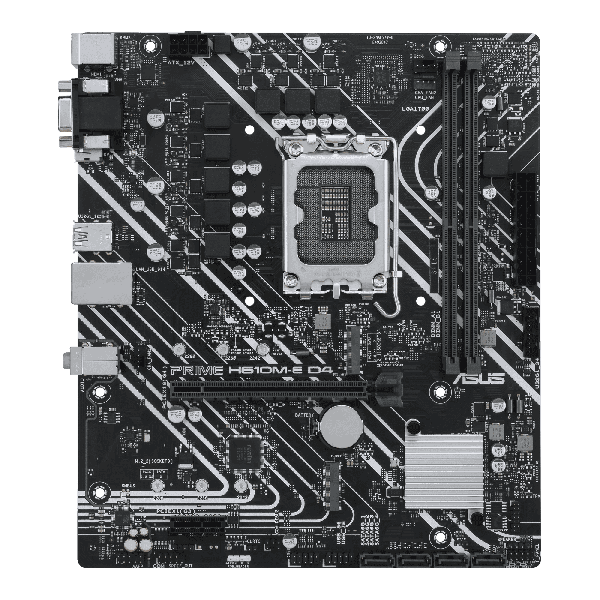 ASUS PRIME H610M-E D4-CSM Moederbord (PRIME H610M-E D4-CSM)