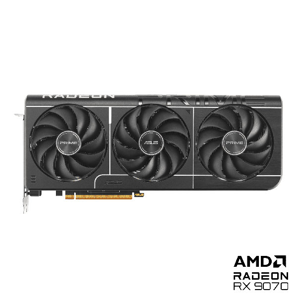 ASUS Prime Radeon RX 9070 OC 16GB GDDR6 Videokaart (PRIME-RX9070-O16G)