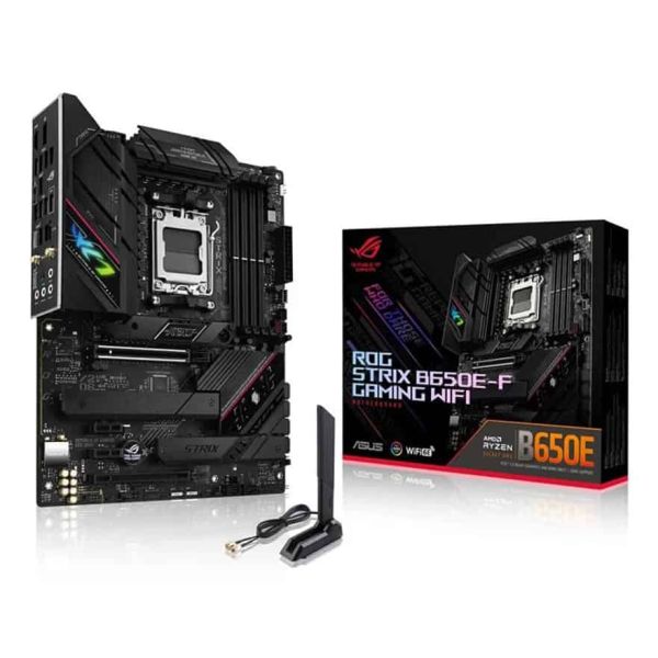ASUS ROG STRIX B650E-F GAMING WIFI AMD B650 Socket AM5 ATX (ROG STRIX B650E-F GAMING WIFI)