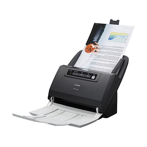 Canon imageFORMULA DR-M160II ADF-scanner 600 x 600 DPI A4 Zwart, Grijs (EM9725B003) Canon imageFORMULA DR-M160II ADF-scanner 600 x 600 DPI A4 Zwart, Grijs (EM9725B003)