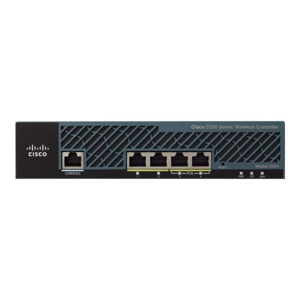Cisco 2504 Wireless Controller for High Availability - Zaøízení pro správu sítì - 4 porty (AIR-CT2504-HAK9-RF)