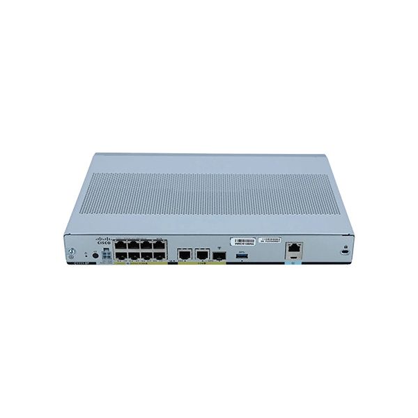 Cisco Integrated Services Router 1111/Router/8port switch/GigE/WiFi 5 (C1111-8PWE-R4)