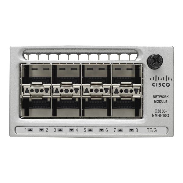 Cisco Refurb/Cisco Catalyst 3850 8 x 10GE Netw (C3850-NM-8-10G-RF)