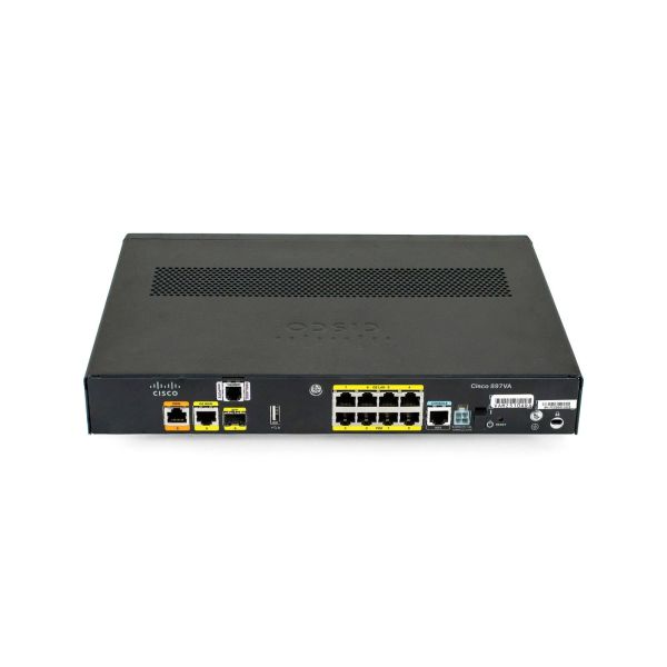 Cisco 897VA Gigabit Ethernet Security Router with VDSL/ADSL2+ and Wireless - Bezdrátový ro (C897VAW-E-K9-RF)