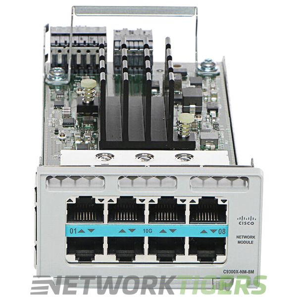 Cisco C9300-NM-8X network switch (C9300-NM-8X-RFB)
