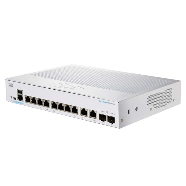 Cisco Cbs250-8P-E-2G Managed L2/L3 (CBS250-8P-E-2G-EU-RF)