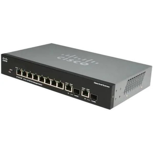 Cisco Small Business SF302-08MPP L3 Managed Switch 8x 10/100 PoE+ (SF302-08MPPK9EU-RF)