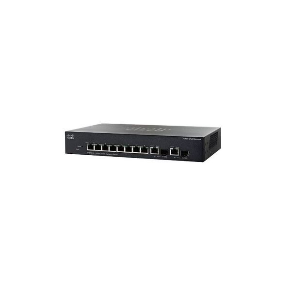 Cisco Small Business SF302-08 Switch L3 8x 10/100 + 2x Gigabit Combo (SRW208G-K9-G5-RF)
