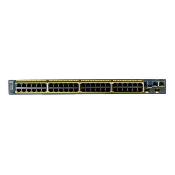 Cisco REFURB/, Cat 2960S 48 GigE, 2 x SFP LAN (WS-C2960S-48TSS-RF)