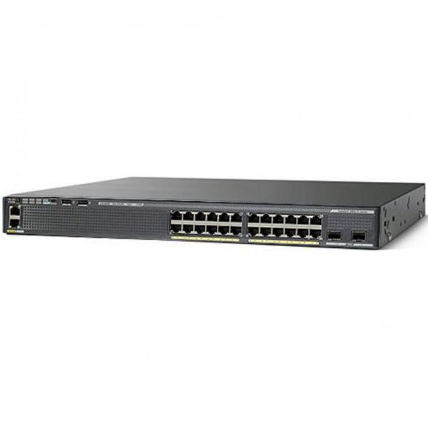 Cisco Catalyst 2960-X 24 GigE 2x10G SFP+ (WS-C2960X-24TD-L-R4)