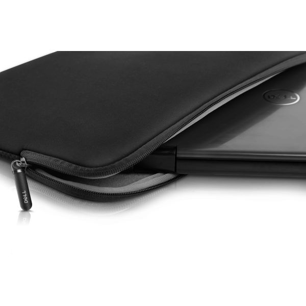 DELL ES1520V 38,1 cm (15") Opbergmap/sleeve Zwart, Groen (ES-SV-15-20)