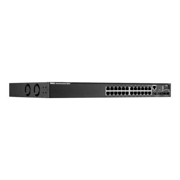Dell PowerConnect 5524P 24-poort 1GbE PoE + 2x 10GbE (PC5524P-R4)