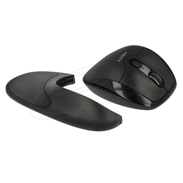 Delock Ergonomische Verticale Muis Draadloos - Rechtshandig (12673)