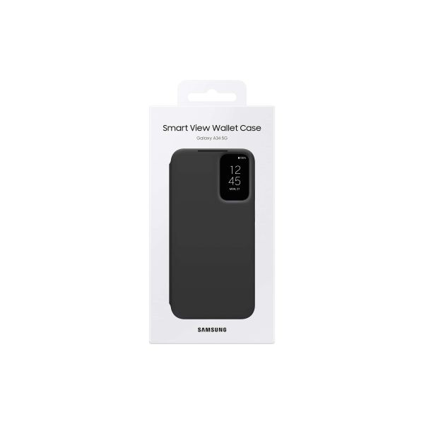 Samsung EF-ZA346 mobiele telefoon behuizingen 16,8 cm (6.6") Portemonneehouder Zwart (EF-ZA346CBEGWW)