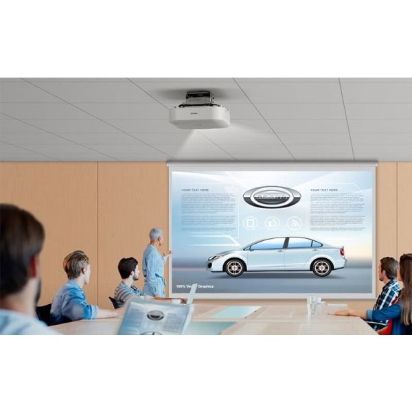 Epson EB-PU1006W Projector voor grote zalen 6000 ANSI lumens 3LCD WUXGA (1920x1200) Wit (V11HA35940)