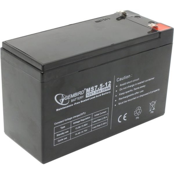 Gembird EnerGenie BAT-12V7.5AH - UPS-b (BAT-12V7.5AH)