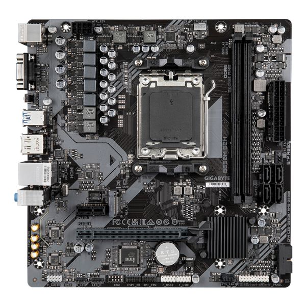 GIGABYTE B650M S2H moederbord AMD B650 Socket AM5 micro ATX (B650M S2H 1.0)