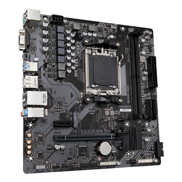 GIGABYTE B650M S2H moederbord AMD B650 Socket AM5 micro ATX (B650M S2H 1.0)