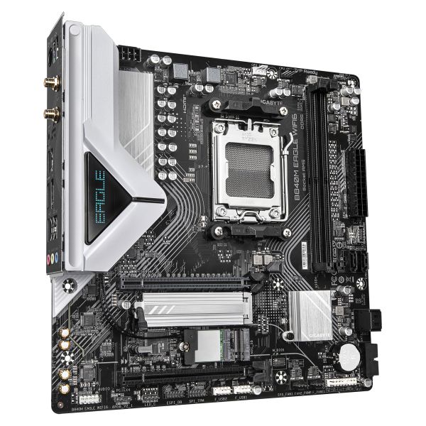 GIGABYTE B840M EAGLE WIFI6 moederbord AMD B840 Socket AM5 micro ATX (B840M EAGLE WIFI6)
