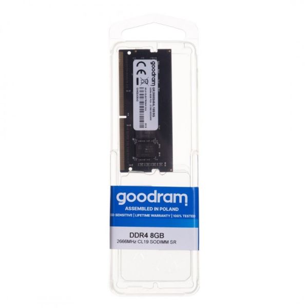 Goodram DDR4 8GB 2666MHz CL19 SODIMM (GR2666S464L19S/8G)